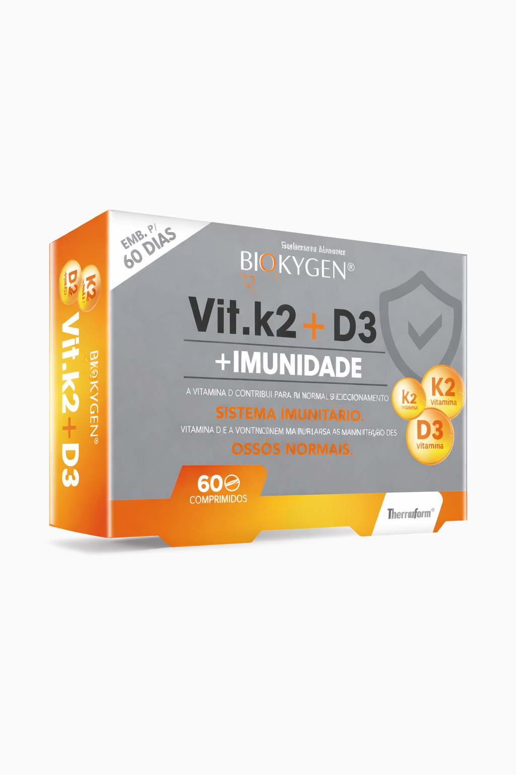Biokygen Vitamina K2 + Vitamina D3 – 100 µg