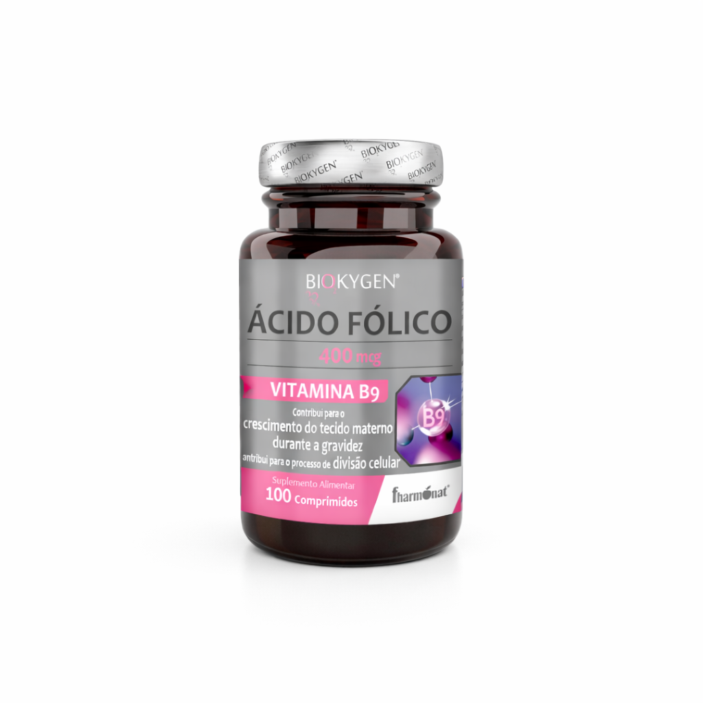 Ácido Fólico 400µg  –  100 Comprimidos