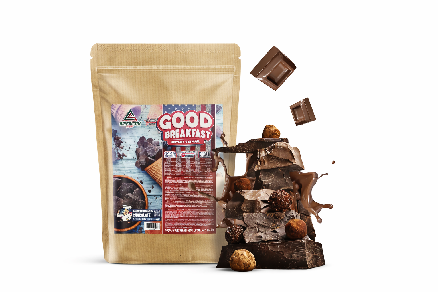 Farinha de Aveia Good Breakfast 1kg (Vários Sabores)