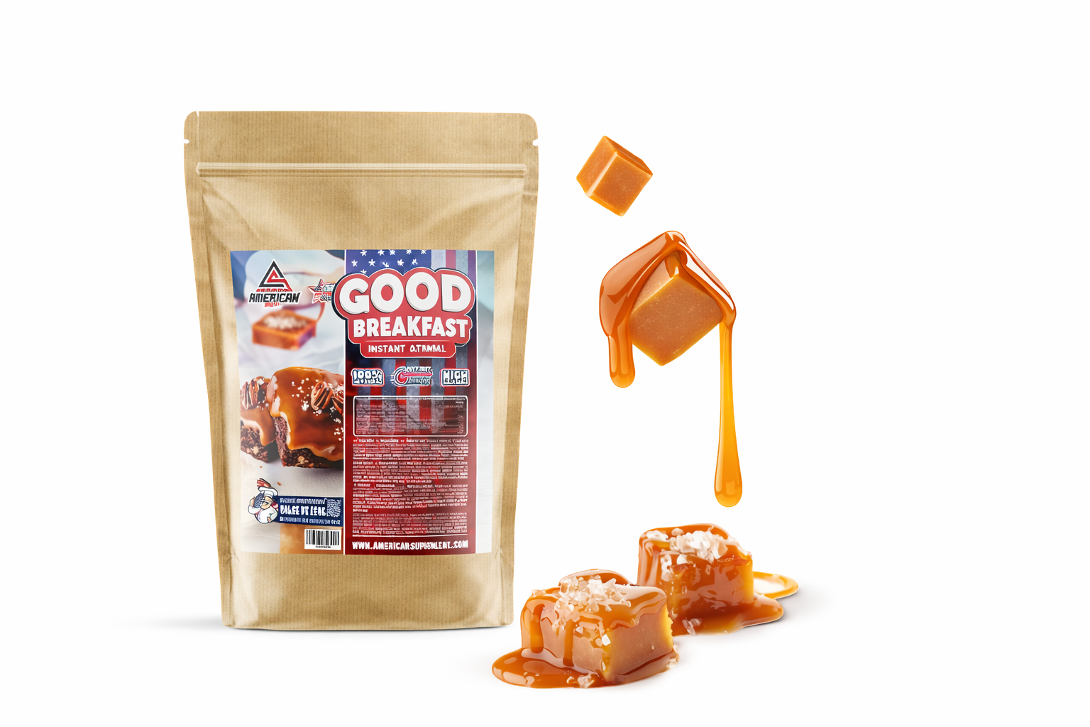 Farinha de Aveia Good Breakfast 1kg (Vários Sabores)