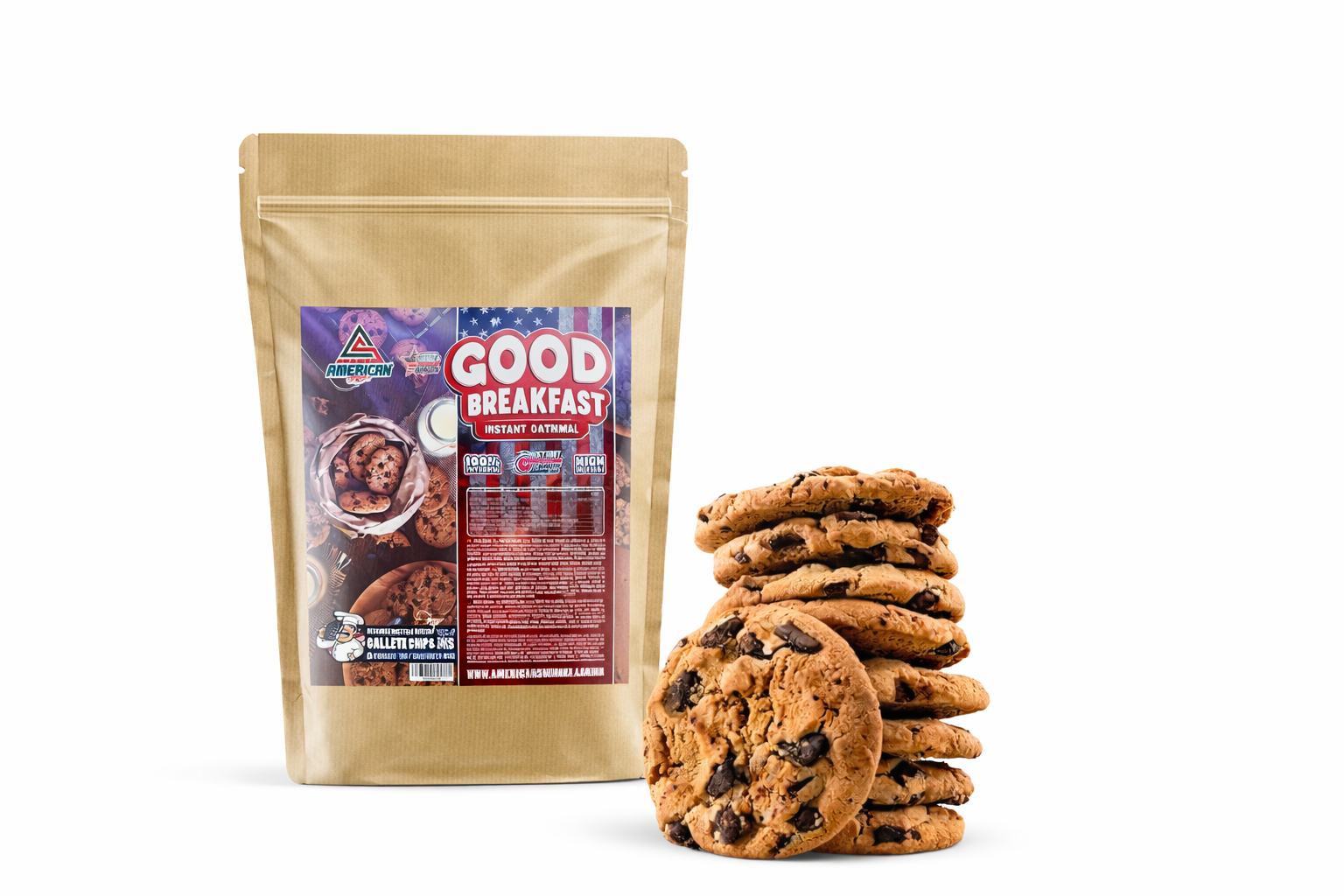 Farinha de Aveia Good Breakfast 1kg (Vários Sabores)