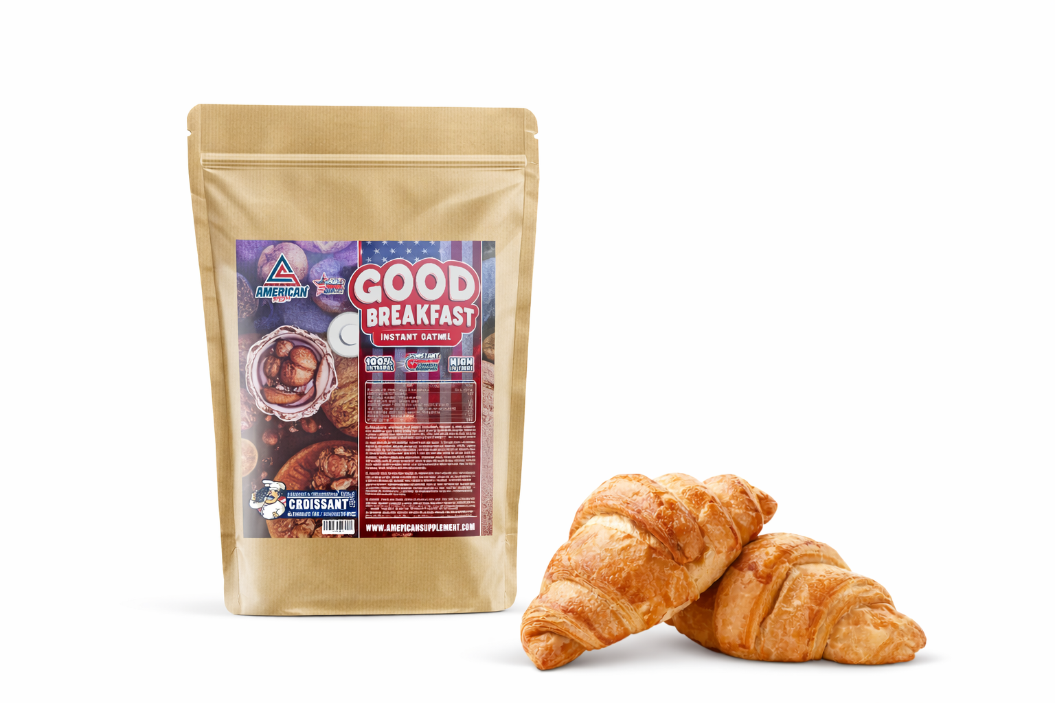 Farinha de Aveia Good Breakfast 1kg (Vários Sabores)