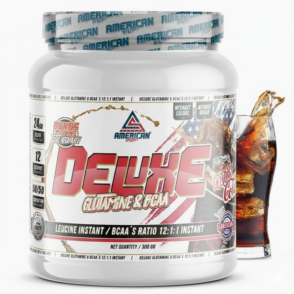 American BCAA + Glutamina Deluxe 300 g