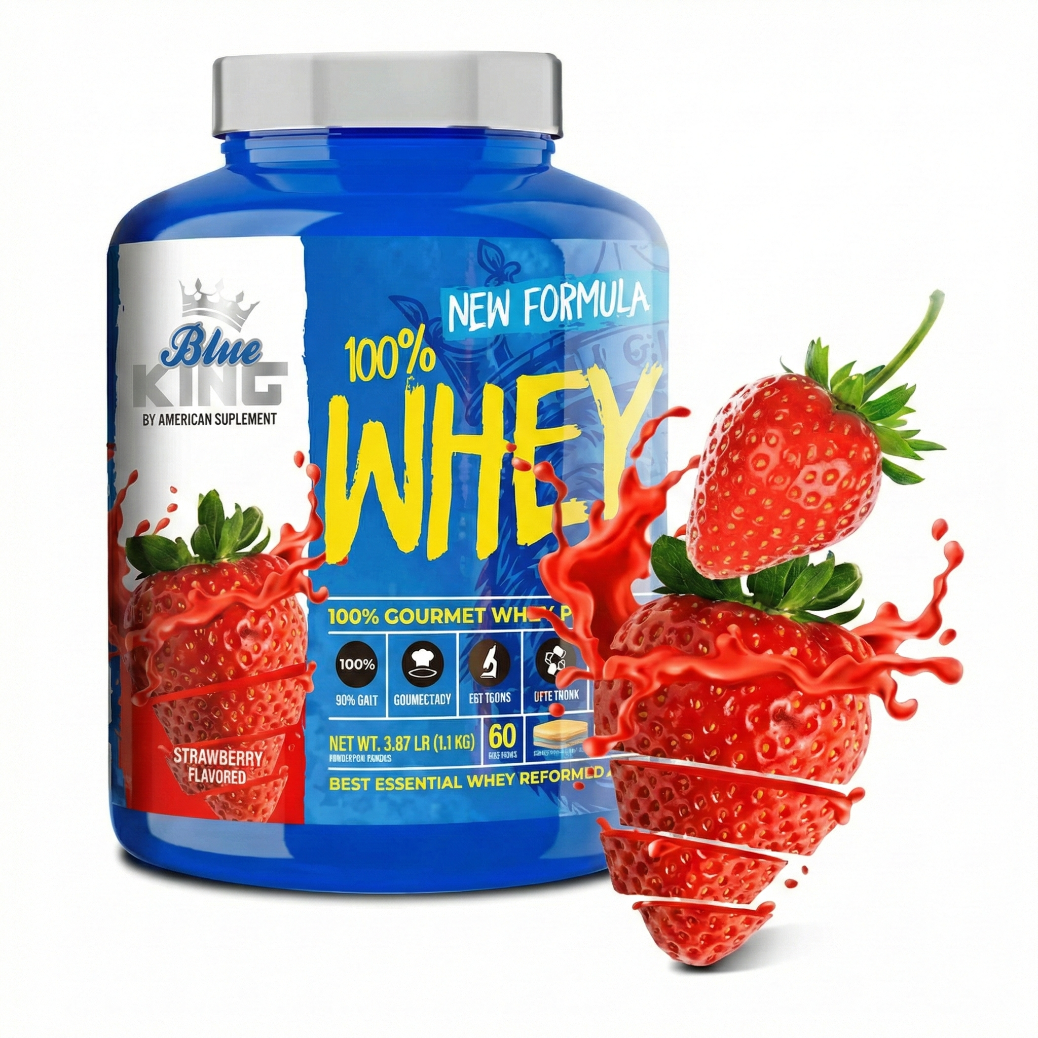 Blue King 100% Whey Protein 1.8 kg