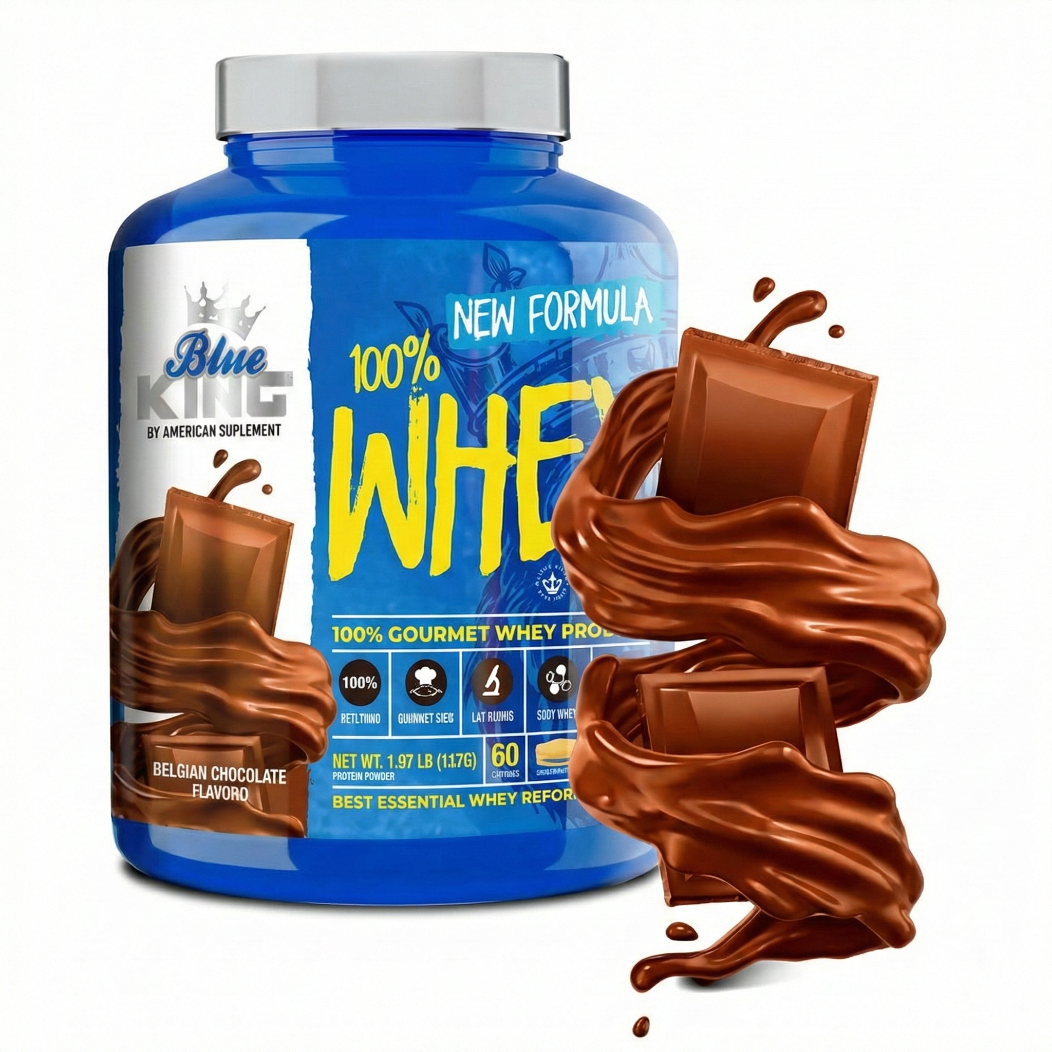 Blue King 100% Whey Protein 1.8 kg